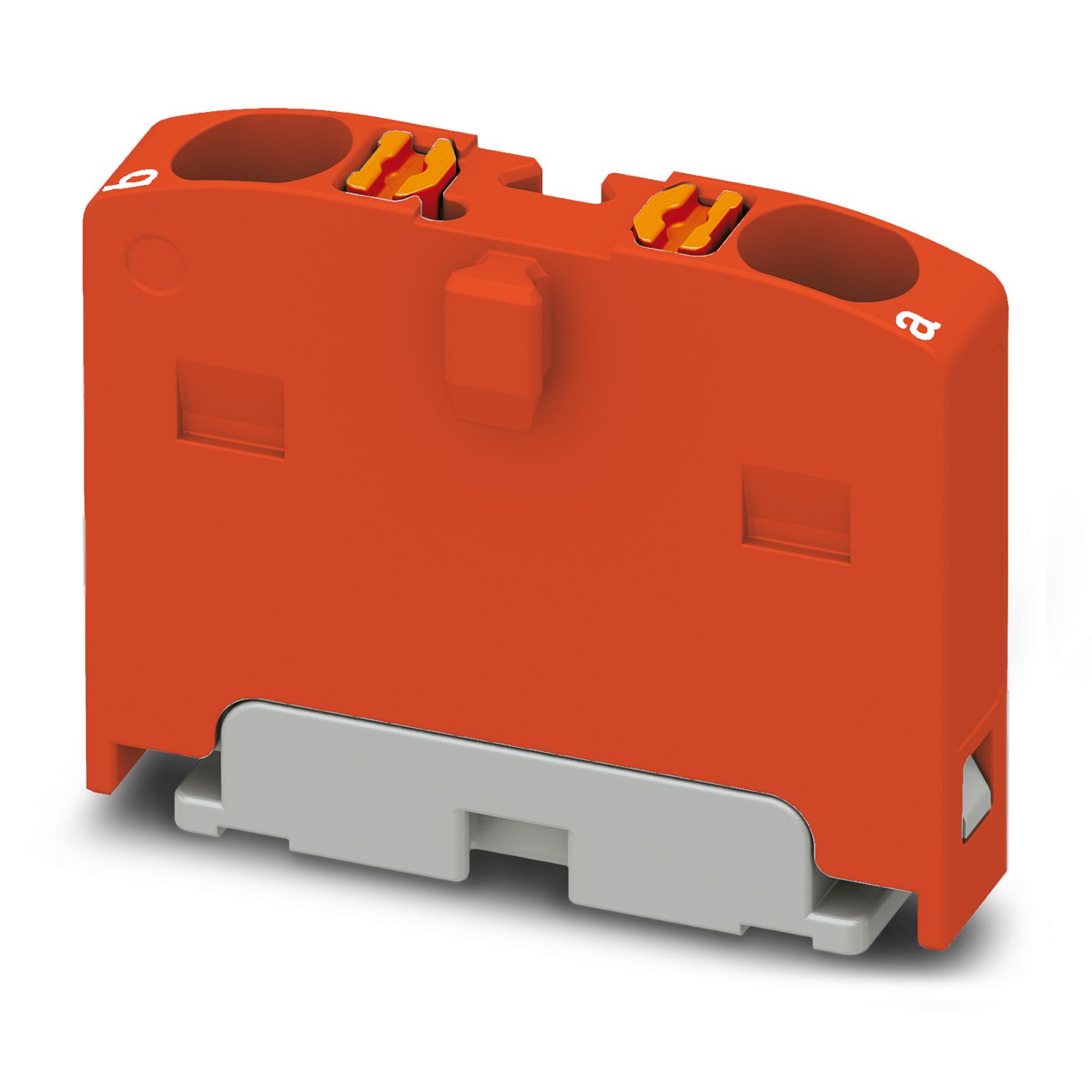 Phoenix Contact Distribution Block, 2 Way, 2.5mm², 17.5A, 450 V, Red