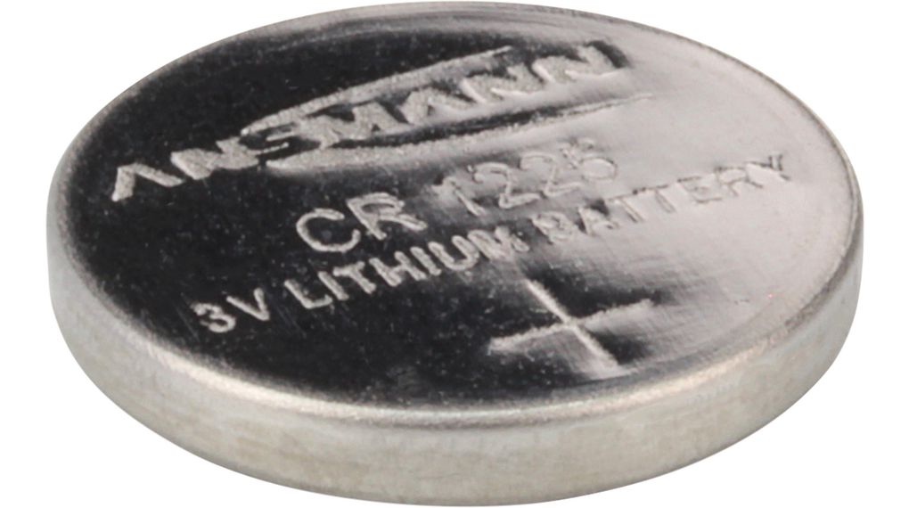 Ansmann CR1225 Coin Battery, 3V, 12mm Diameter