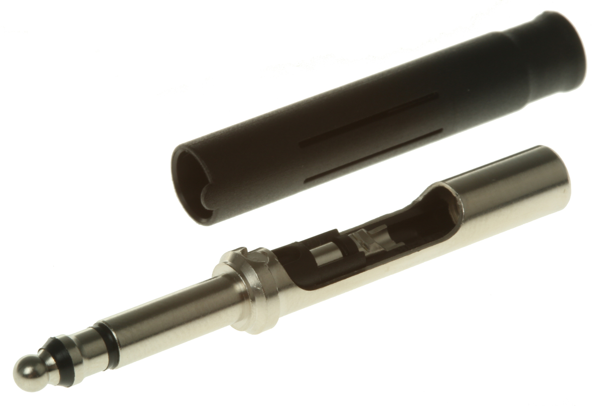 Neutrik Jack Connector 4.4 mm Cable Mount Stereo Plug, 3Pole