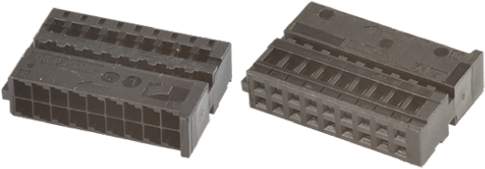 TE Connectivity, Micro Quadlok System Automotive Connector Socket Black Cable Mount 18 Way 1379102-1