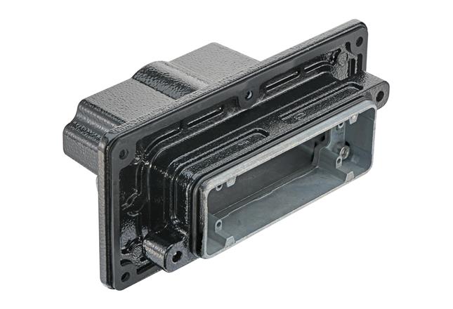 HARTING HAN HPR Heavy Duty Power Connector, M40 Thread, Top Entry