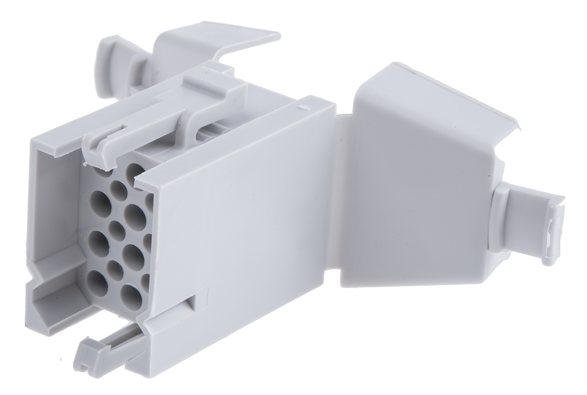 Souriau Sunbank by Eaton Connector, 12 Way, 13A, Male, SMS, Cable Mount, 220.0 V