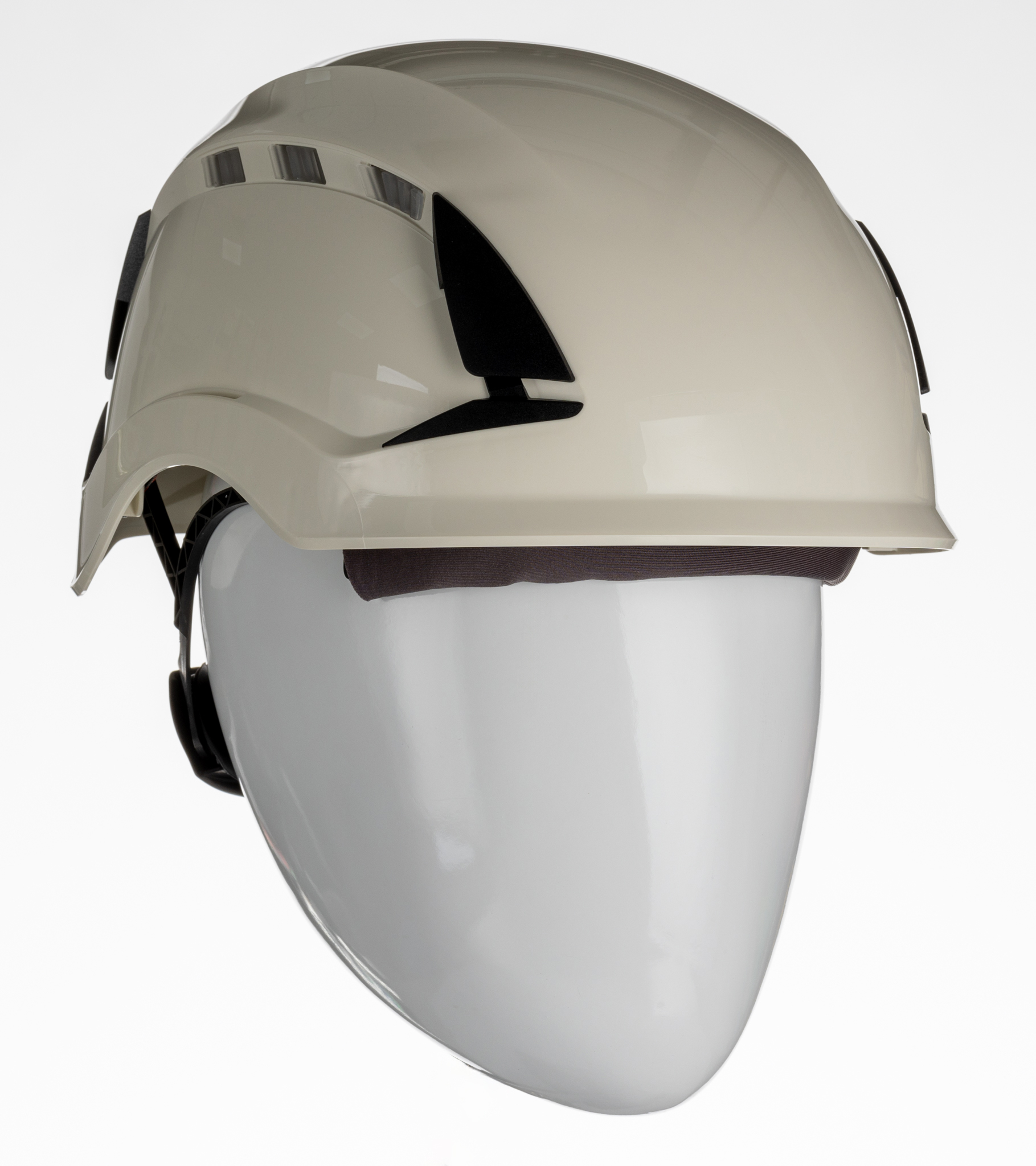 3M X5501V-CE White Safety Helmet, Ventilated