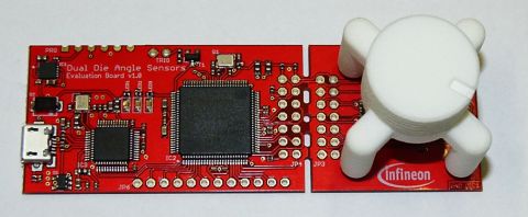 Infineon TLE5309 EVAL KIT Angle Sensor Evaluation Kit for TLE5309 E1211 Angle Sensor XMCTM4700 platform