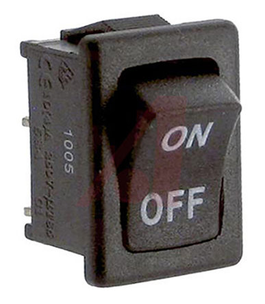 ZF SPST, On-Off Rocker Switch Panel Mount