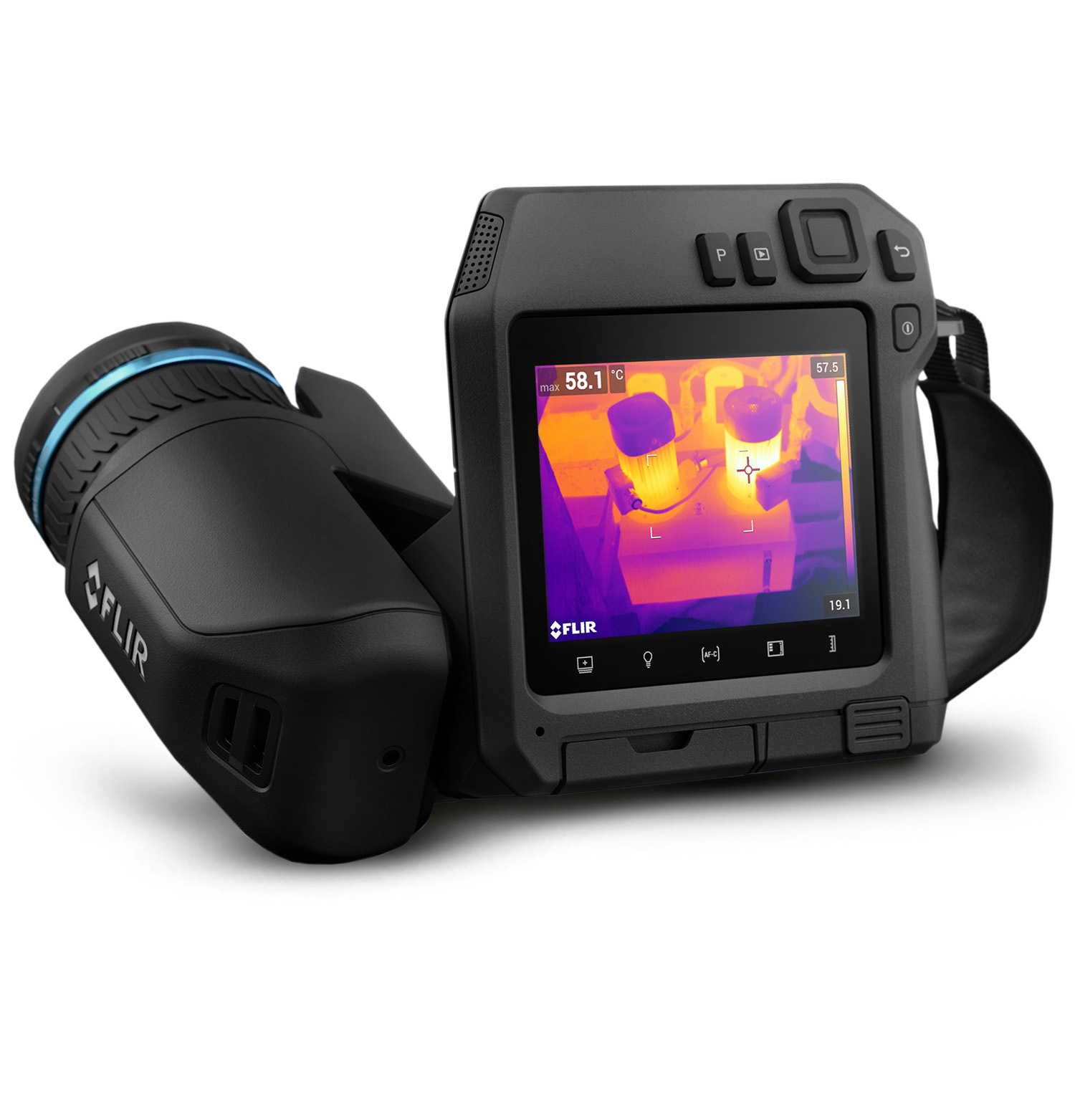 FLIR T530 Thermal Imaging Camera, -20 → +650 °C, 320 x 240pixel Detector Resolution