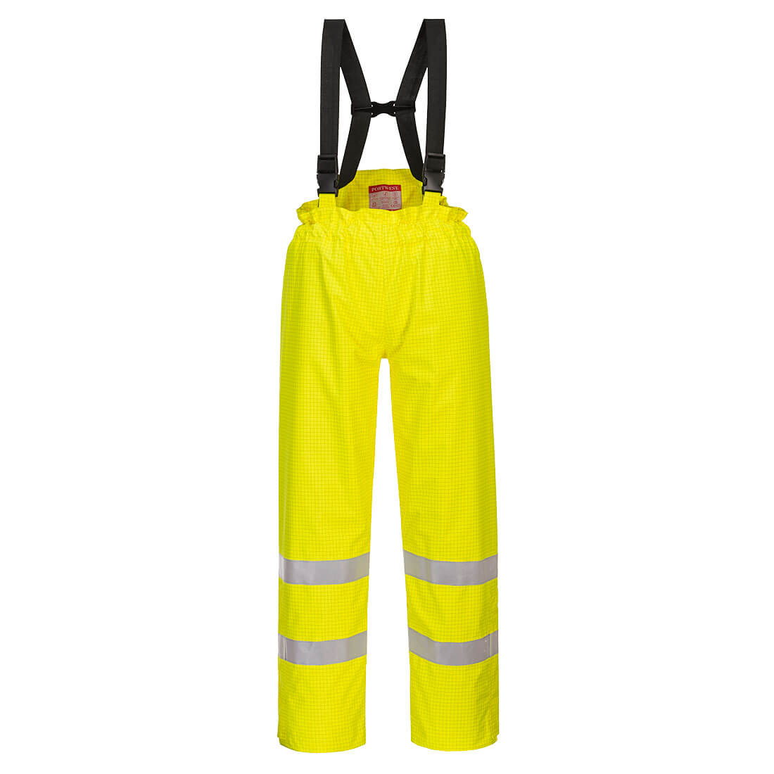Portwest S781 Yellow Hi Vis Work Trouser Flame Retardant