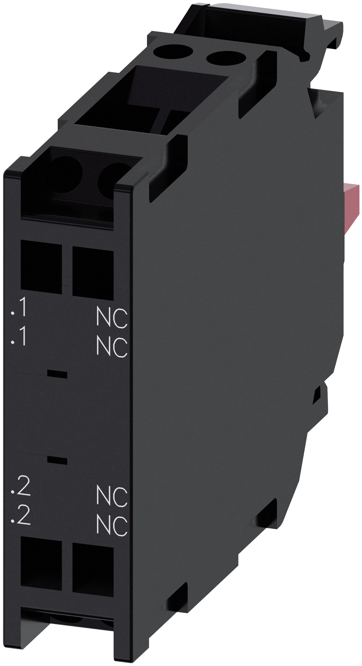 Siemens SIRIUS ACT 3SU14 Series Contact Block, 5 → 500V ac/dc, 2NC