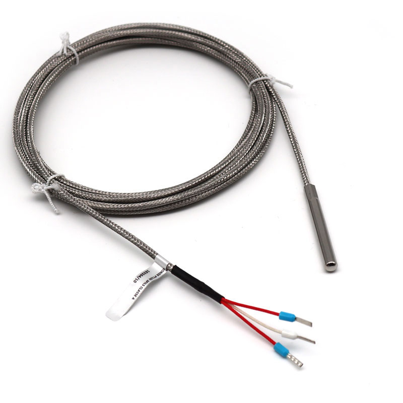 Prosensor PT100 Temperature Probe, 6mm Dia, 50mm Long, 3 Wire, Class A +450°C Max