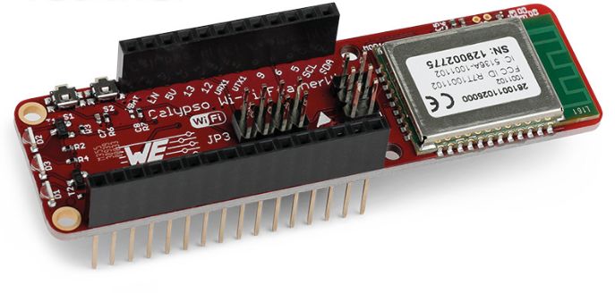 Wurth Elektronik Calypso WiFi FeatherWing WiFi Development Kit for Adafruit Feather Line of Development Boards 2.4GHz