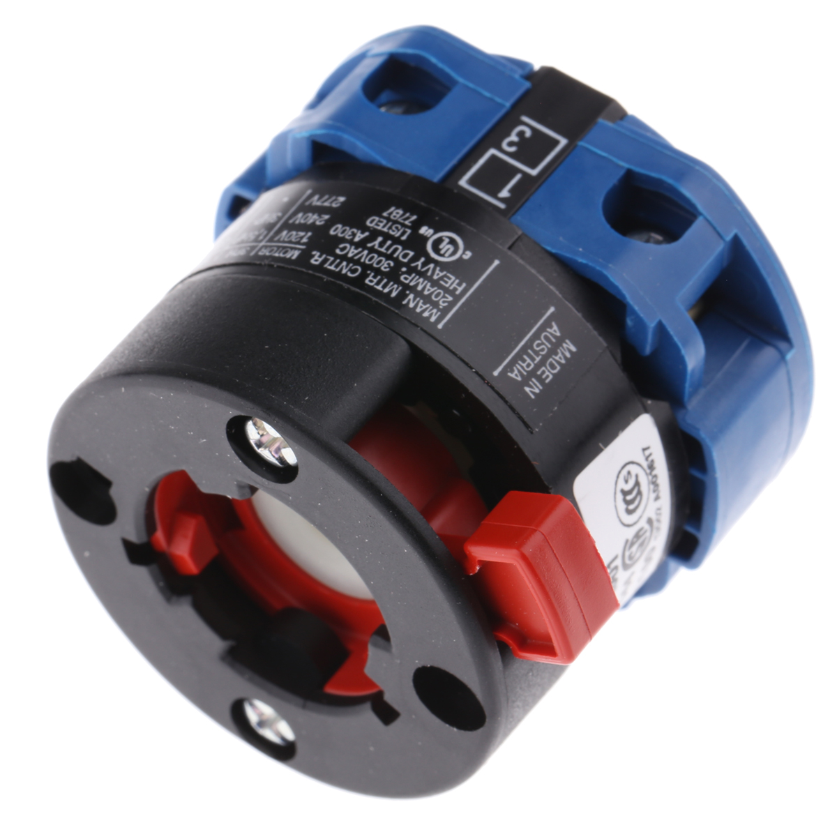Kraus & Naimer, SP 2 Position Double Throw Cam Switch, 20A