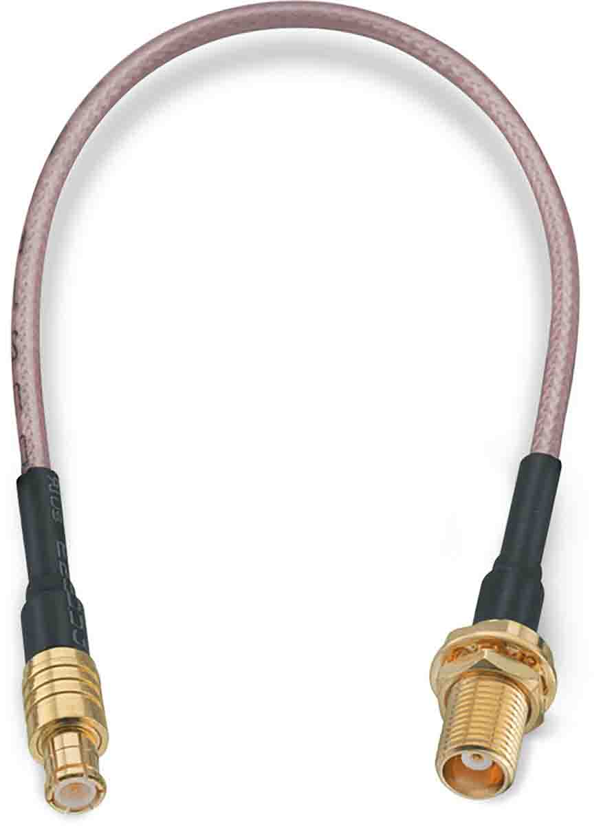 Wurth Elektronik WR-CXASY Series, 152.4 mm, RG178 Coaxial, Terminated 50 Ω