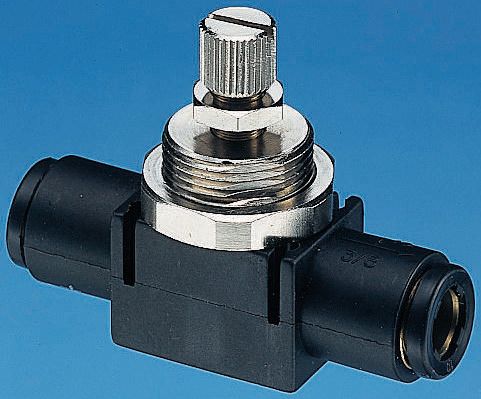 Legris 7776 Series Tube Flow Regulator, 12mm Tube Inlet Port x 12mm Tube Outlet Port