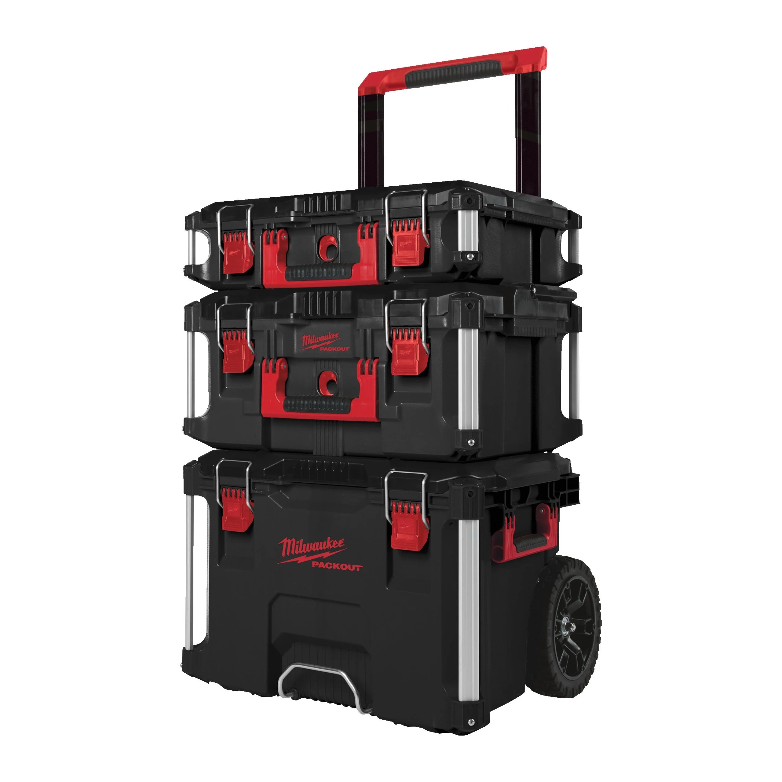 Milwaukee PackOut Modular Storage 3 drawers  Tool Box, 560 x 410 x 940mm