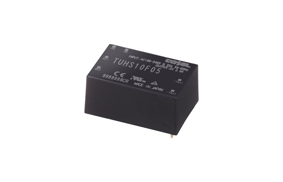 Cosel Switching Power Supply, TUHS10F12, 12V dc, 900mA, 10.8W, 1 Output, 120 → 370 V dc, 85 → 264 V ac