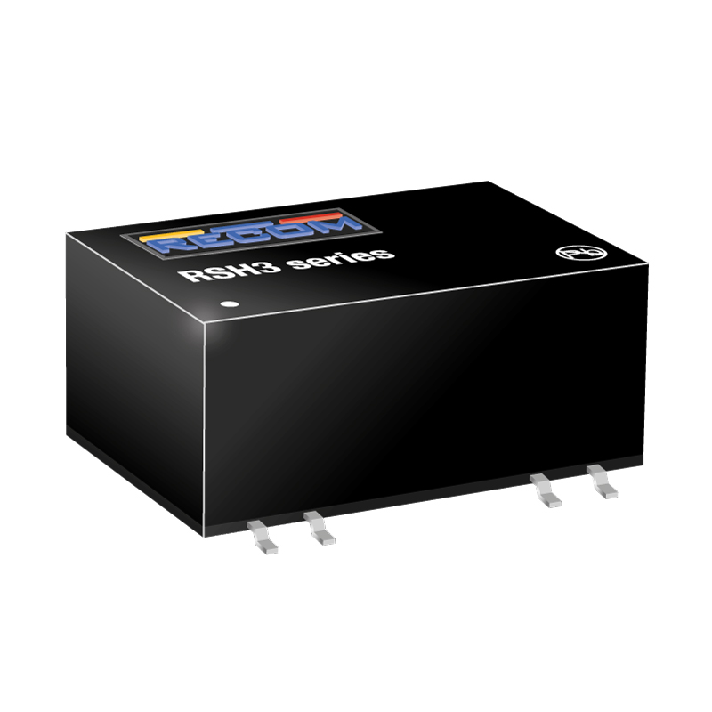 Recom RSH3 DC-DC Converter, 5V dc/ 600mA Output, 9 → 18 V dc Input, 3W, Surface Mount, +81°C Max Temp -40°C Min