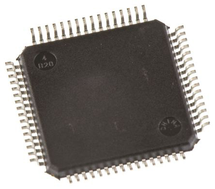 STMicroelectronics, 32 bit ARM Cortex M4, STM32F411RE Microcontroller, 100 MHz, 512kB FLASH, 64-Pin LQFP