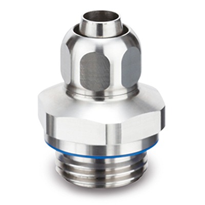 SMC KFG2 Series Male Connector, 6 mm to R 1/8 Male, Threaded-to-Tube Connection Style, KFG2H0604-G01-C