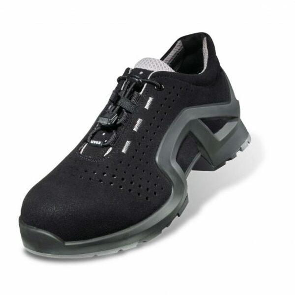 uvex 1 Unisex Black, Grey Composite Toe Capped Safety Trainers, UK 9, EU 43