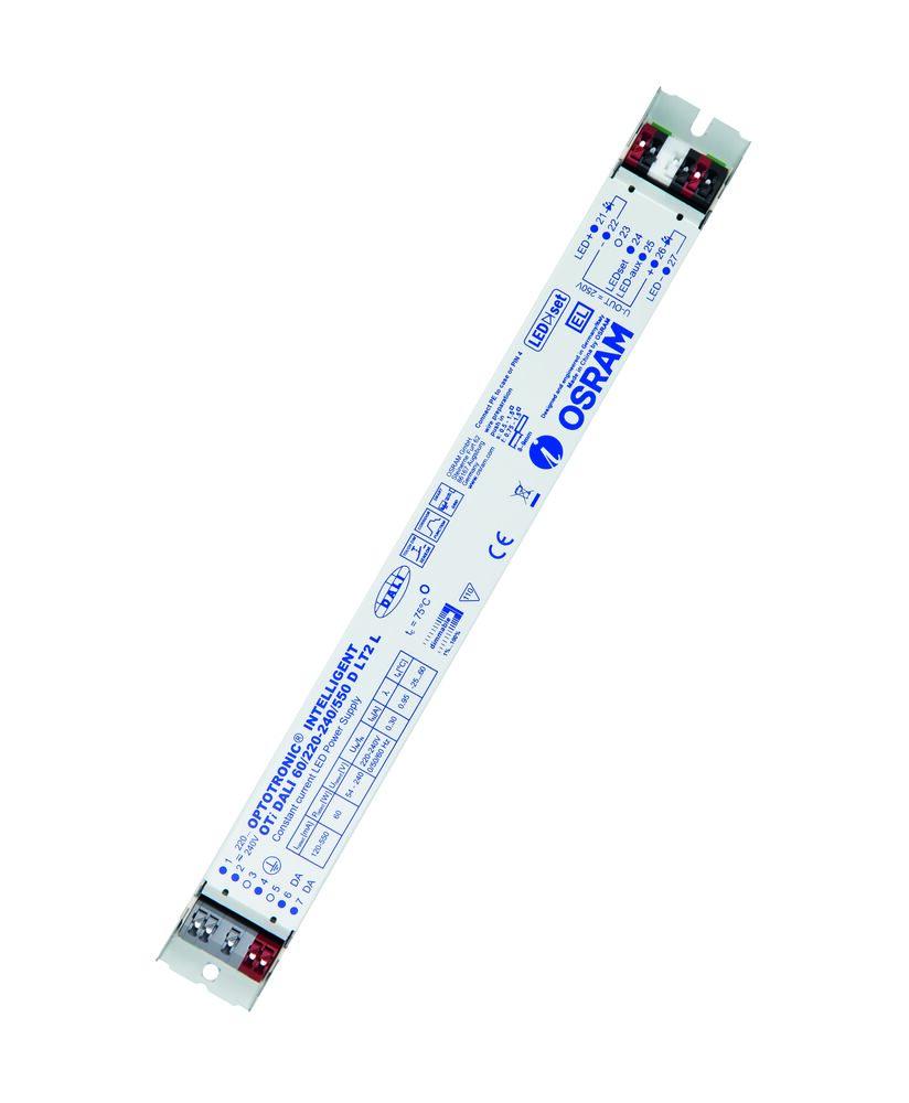 Osram Dimmable LED Driver, 54 → 240V Output, 60W Output, 550mA Output, Constant Current Dimmable