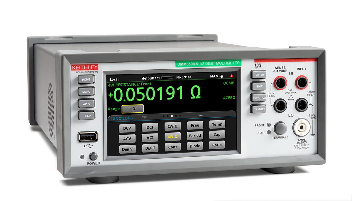 Keithley DMM6500 Touchscreen Bench 6.5 Digital Multimeter, True RMS, 10.1A ac Max, 10.1A dc Max, 750V ac Max - RS