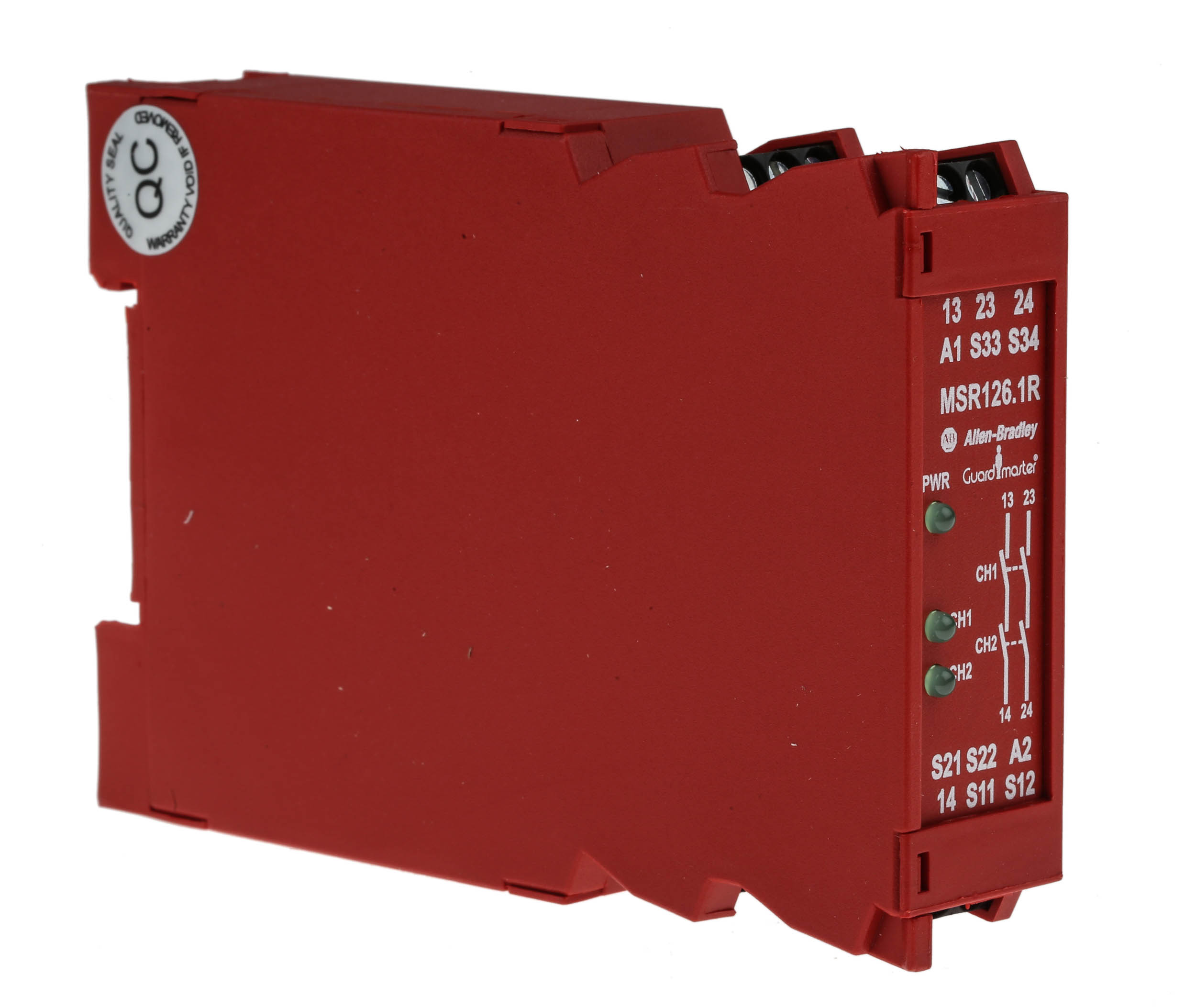 Allen Bradley 440R / MSR126.1R Safety Relay 230V ac, Dual-Channel 2 Safety Contacts