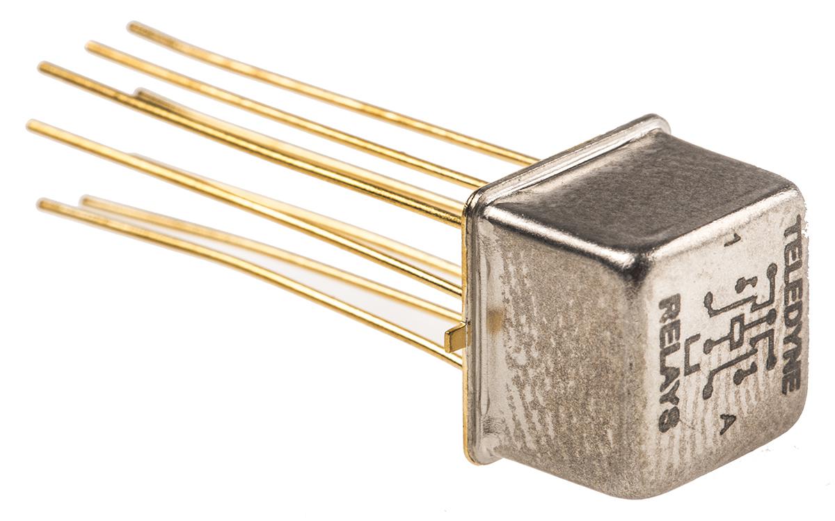 Teledyne PCB Mount RF Relay, 5V dc Coil, DPDT