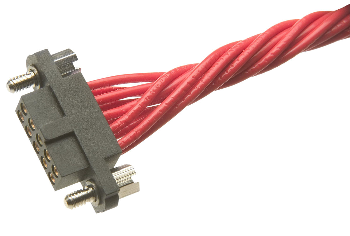 HARWIN Datamate J-Tek Series Straight Cable Mount PCB Socket, 12-Contact, 2-Row, 2mm Pitch, Crimp Termination