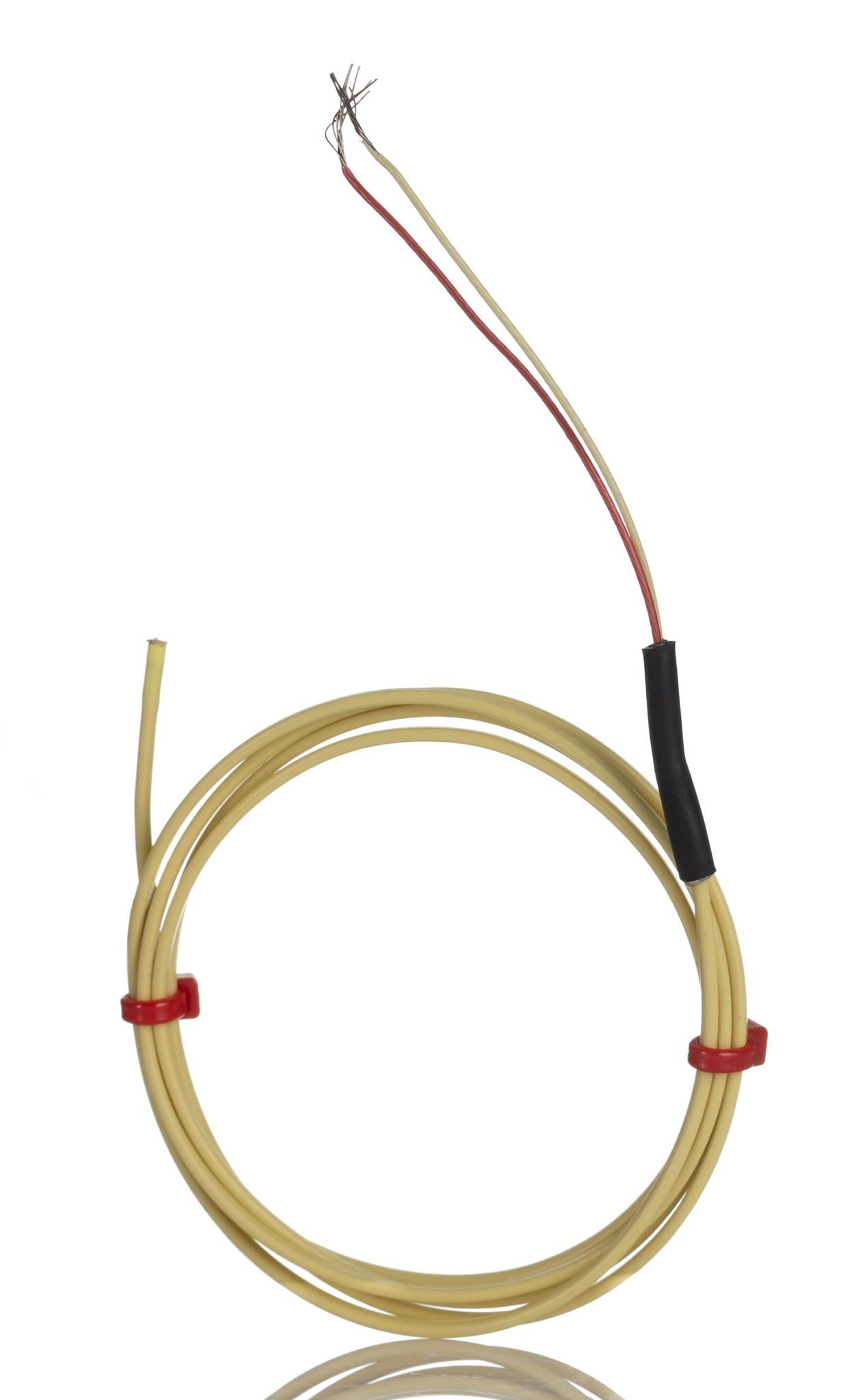 RS PRO Type K Hermetically Sealed Thermocouple 1m Length, 7/0.2mm Diameter, -75°C → +260°C