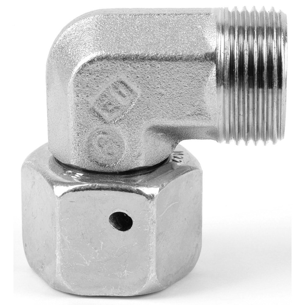 Parker Hydraulic Swivel Nut Elbow 24° Cone Male to 24° Cone Male, EW16SCF