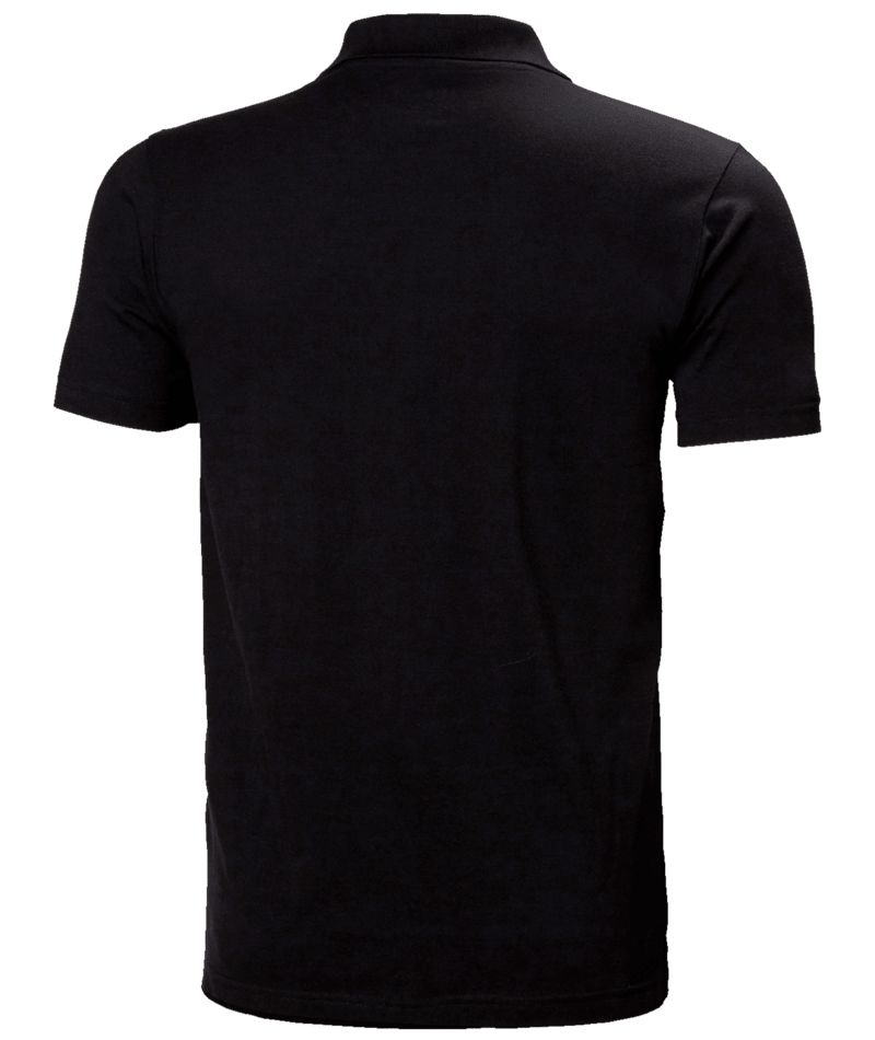 Helly Hansen Classic Black 100% Cotton Polo Shirt, UK- 3XL, EUR- 3XL