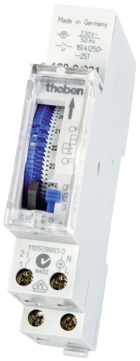 Theben Analogue DIN Rail Time Switch 230 V ac