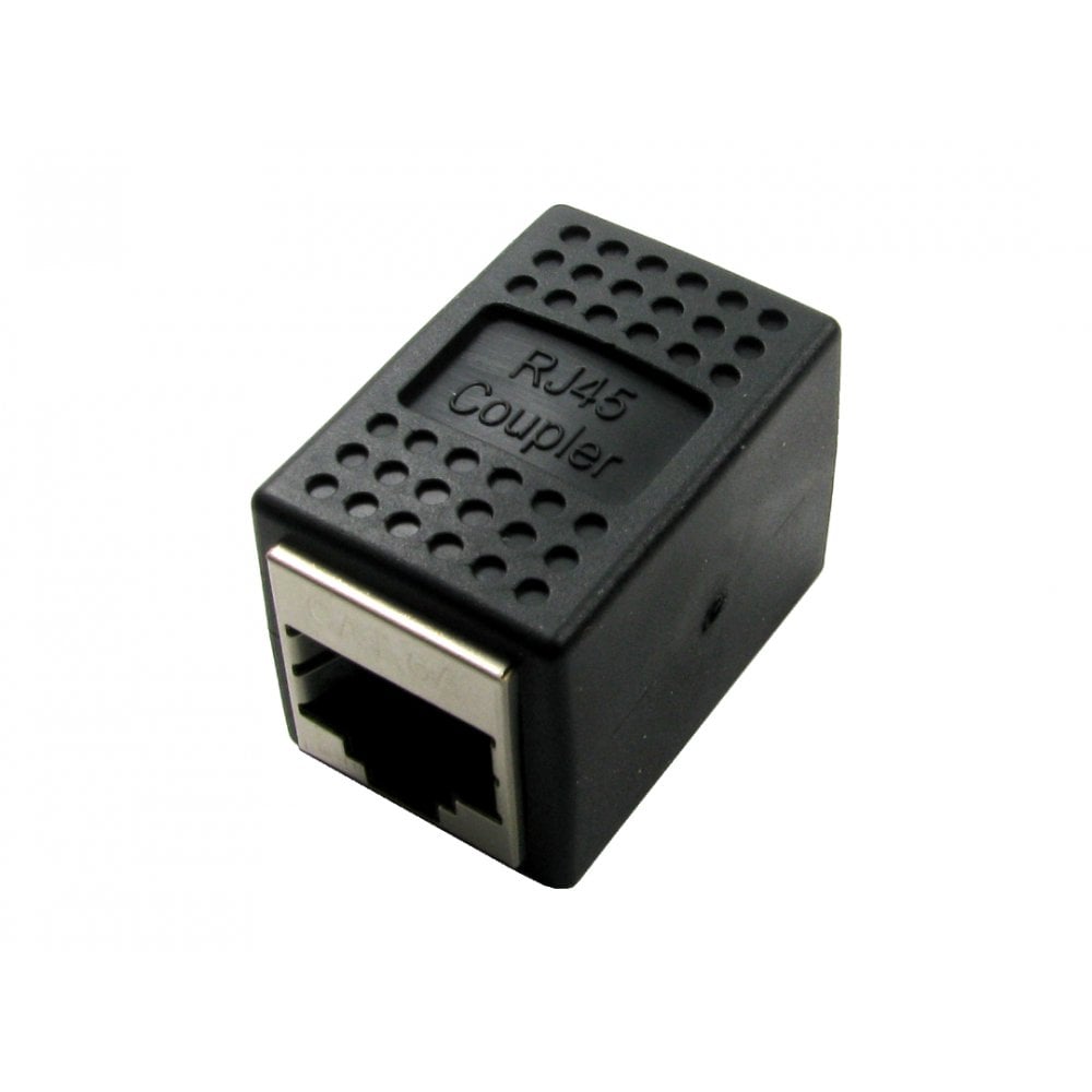 RS PRO 2-Port RJ45 Female Coupler, Cat6, Cat6a, Shielded
