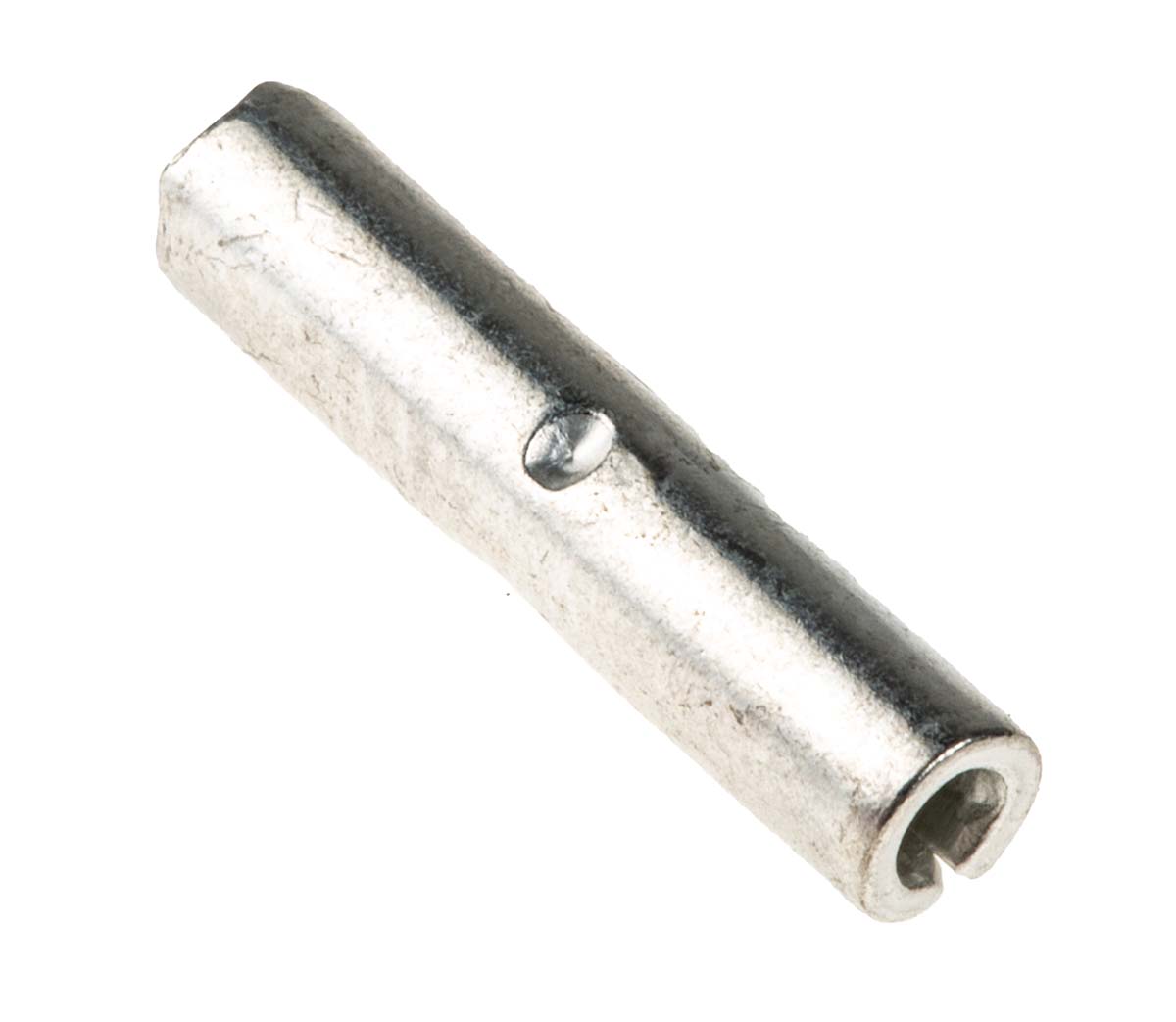 RS PRO Butt Splice Connector, Uninsulated, Tin 0.5 → 1.5 mm²