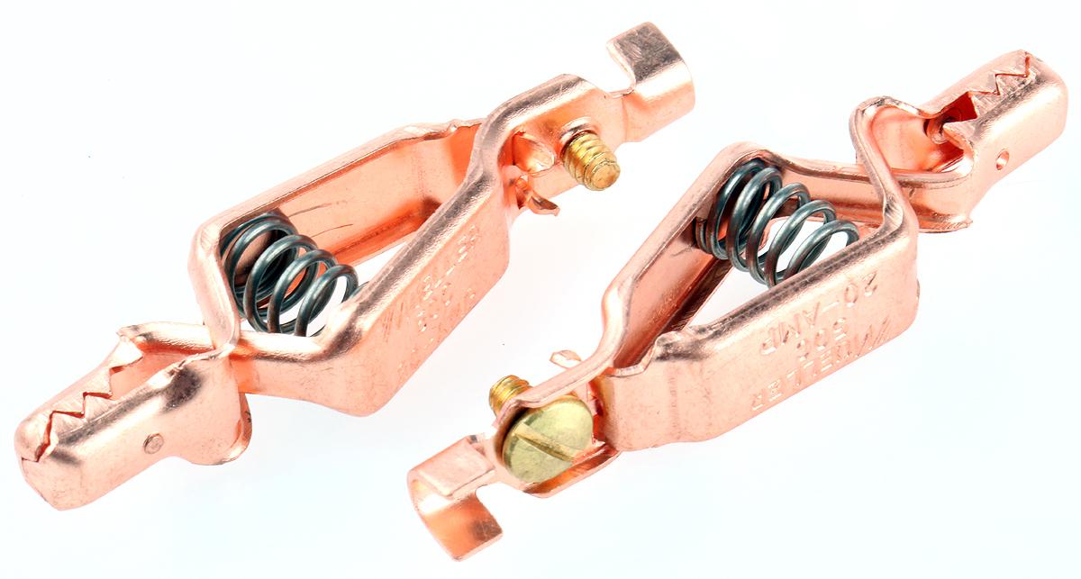 Mueller Electric Crocodile Clip, Copper Contact, 20A