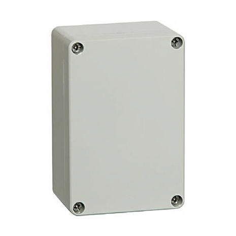 Fibox Grey ABS Enclosure, IP66, IP67, 120 x 80 x 55mm