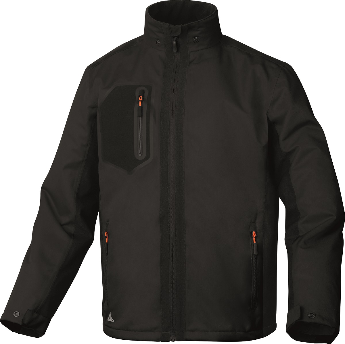 Delta Plus Black, Waterproof Parka Jacket, M