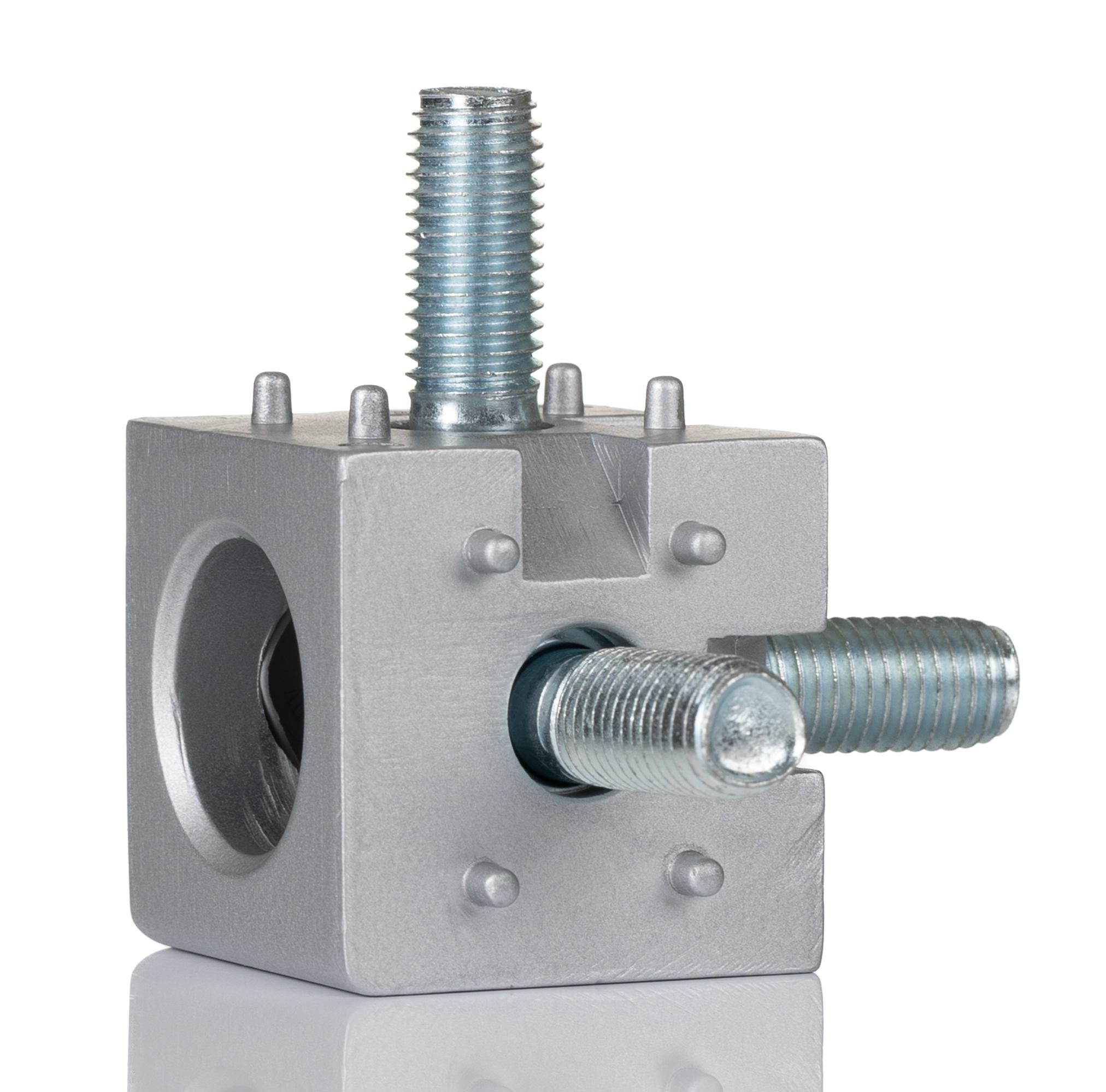 Bosch Rexroth S12 Cube Connector, Connecting Component, Strut Profile 40 mm, Groove Size 10mm