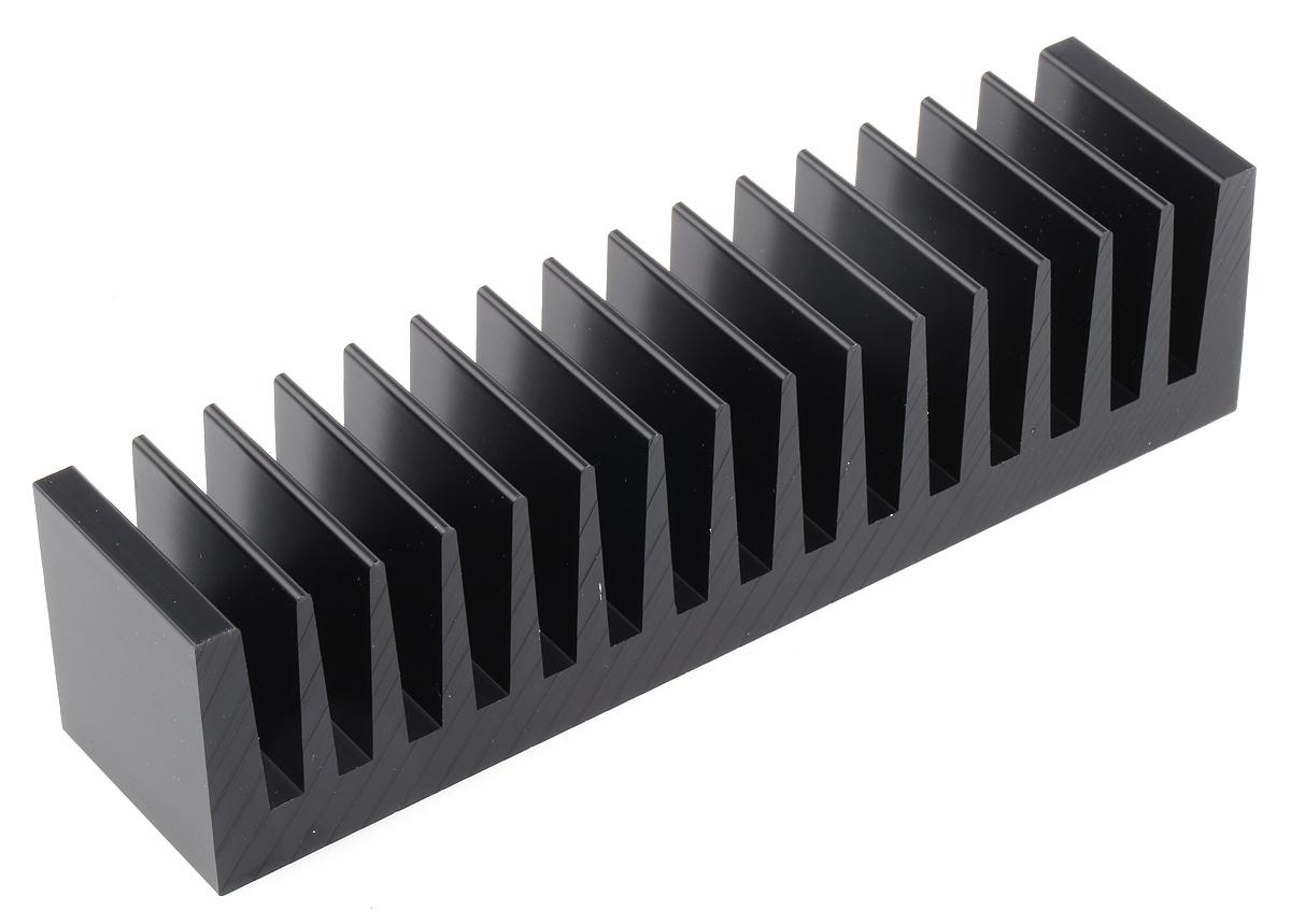 Fischer Elektronik Heatsink, Universal Rectangular Alu, 1.35K/W, 37.5 x 160 x 40mm