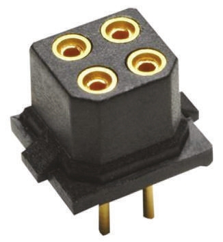 HARWIN M80 Series Straight Through Hole Mount PCB Socket, 12-Contact, 2-Row, 2mm Pitch, Solder Termination