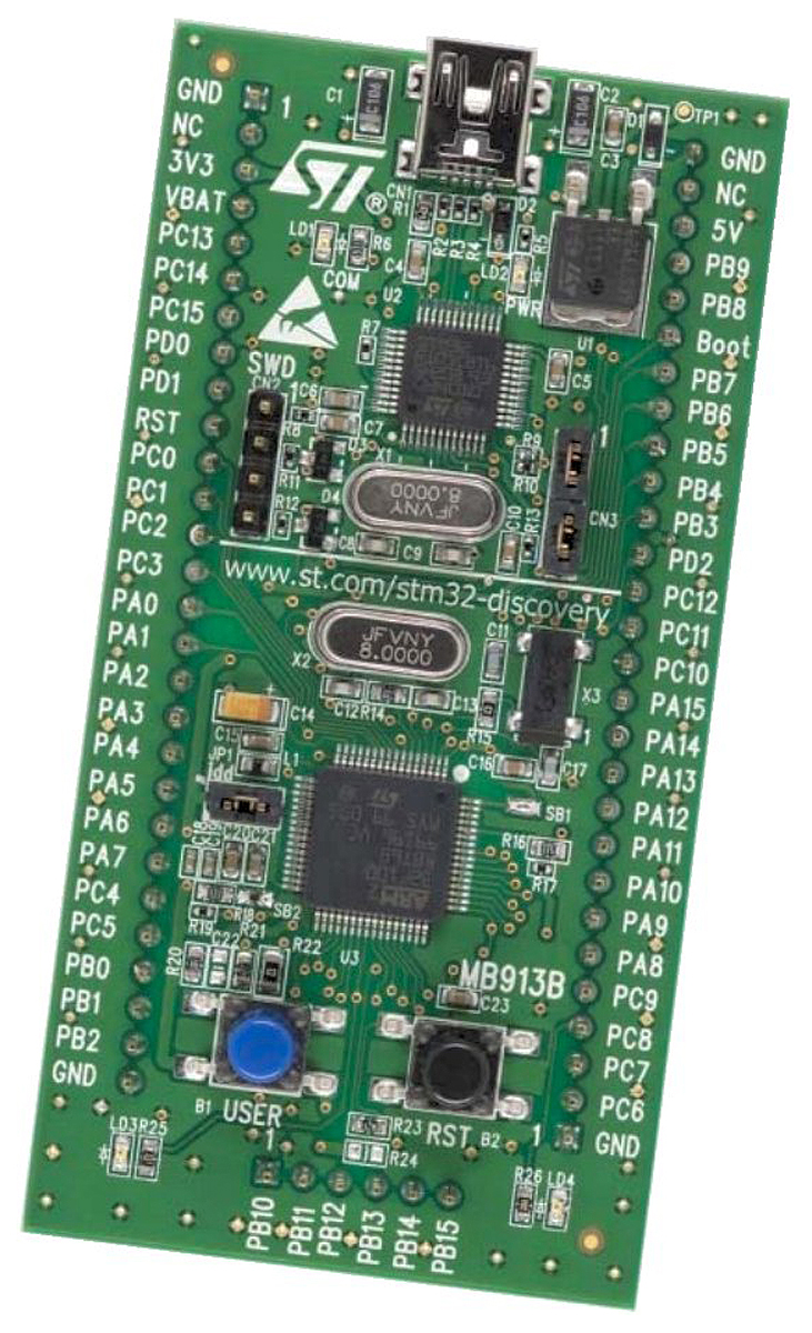 STMicroelectronics Discovery MCU Development Kit STM32VLDiscovery