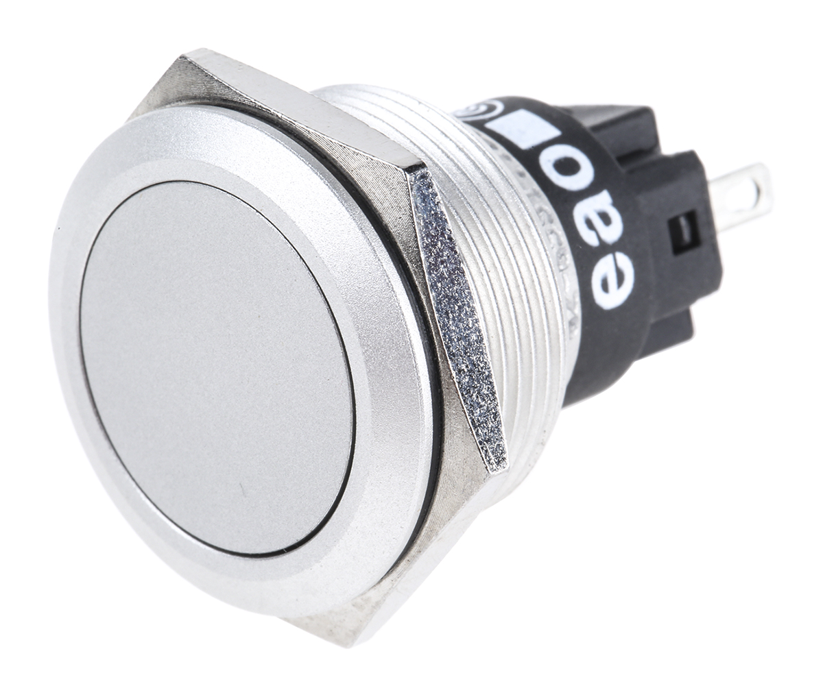 EAO 82 Series Push Button Switch, Momentary, Panel Mount, 22.3mm Cutout, SPDT, 240V, IP65, IP67
