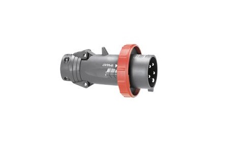 Legrand, Hypra IP67 Red 3P+E Industrial Power Plug, Rated At 63A, 415 V No