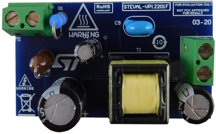 STMicroelectronics 12 V-5 W isolated flyback converter based on VIPer122LS Buck-Boost Converter for STEVAL for General