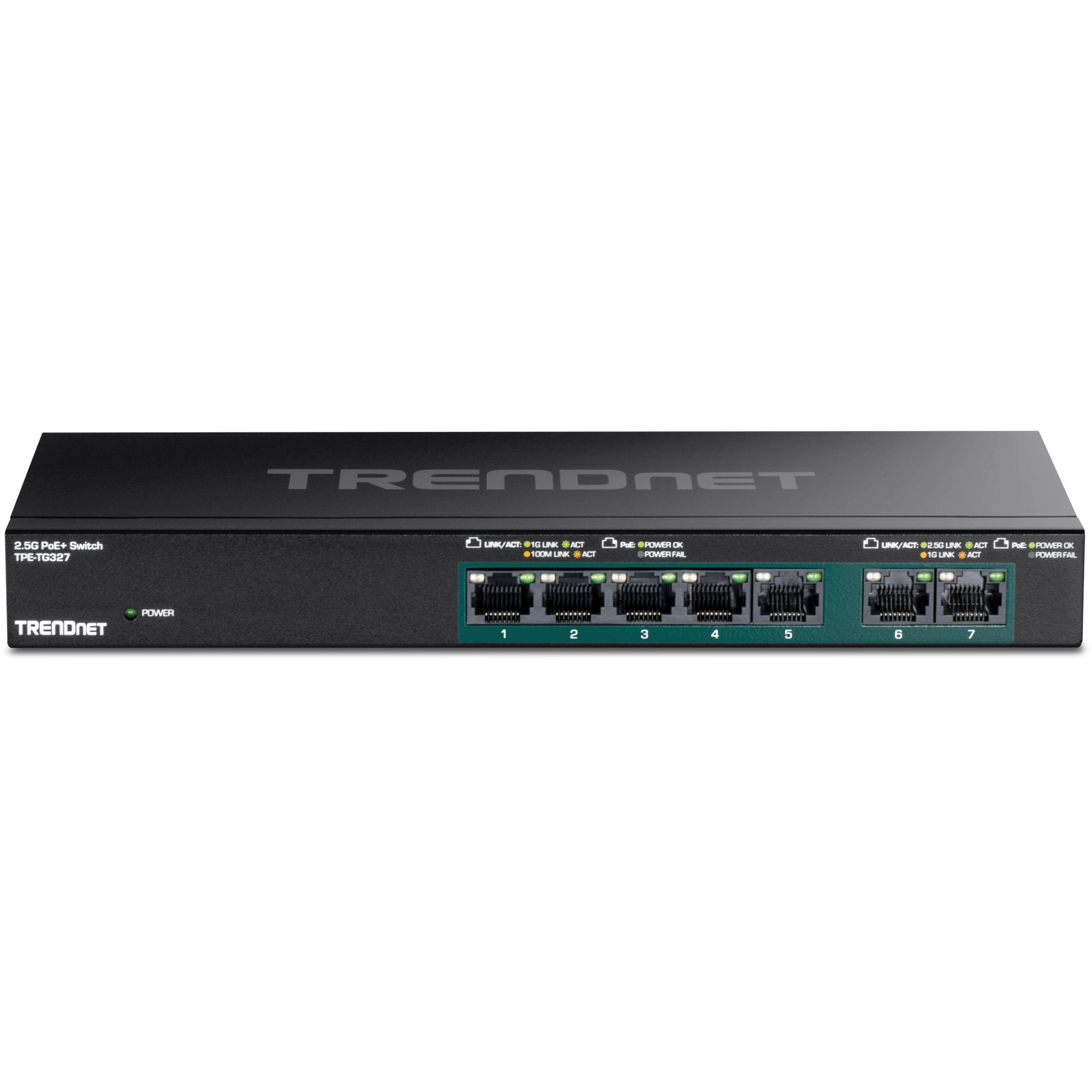 7-Port Multi-Gig PoE+ Switch