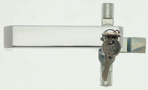 Steinbach & Vollman Die Cast Zinc Locking Handle, L-Handle