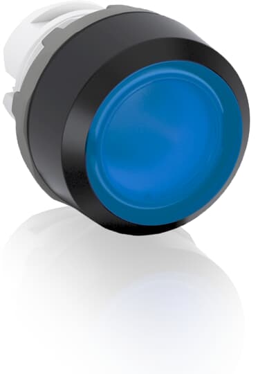 ABB Modular Series Blue Momentary Push Button Head, 22mm Cutout