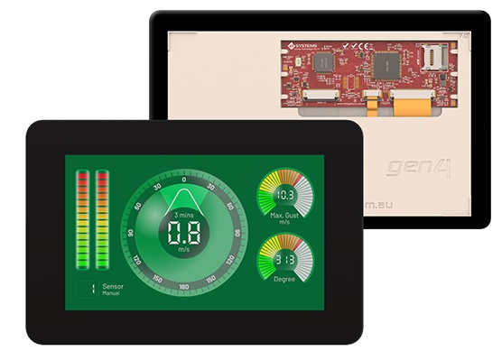 4D Systems gen4-uLCD-70DCT-CLB-WVA TFT LCD Colour Display / Touch Screen, 7in, 800 x 480pixels