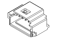 Molex Pico-Clasp Series Right Angle Surface PCB Header, 14 Contact(s), 1 mm Pitch, 1 Row, Shrouded