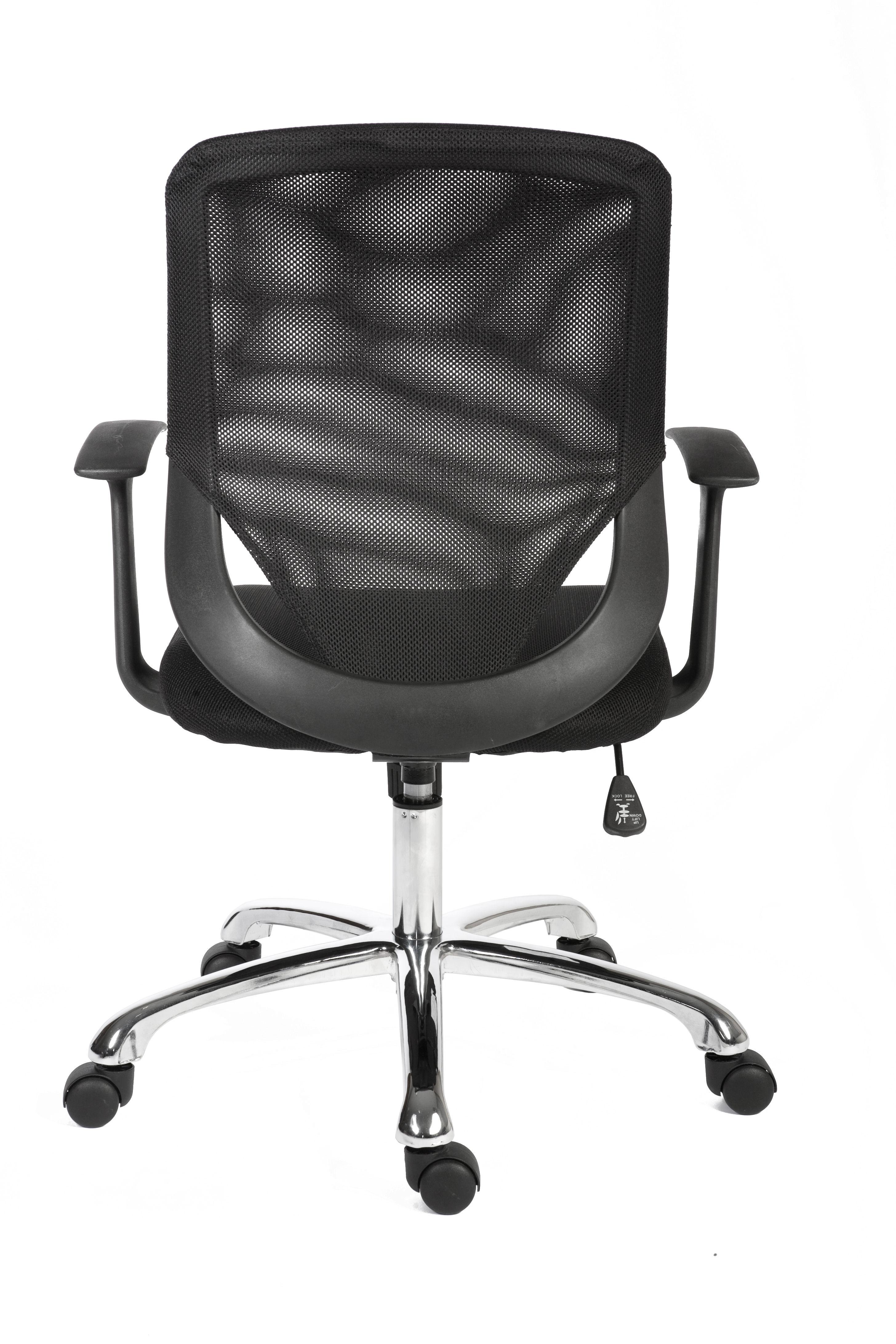 RS PRO Black Fabric Executive Chair, 100kg Weight Capacity